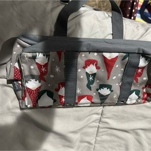 Gnome Christmas thirty one tiny tote